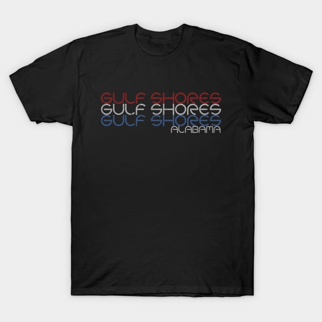 Gulf Shores Alabama T-Shirt by RAADesigns